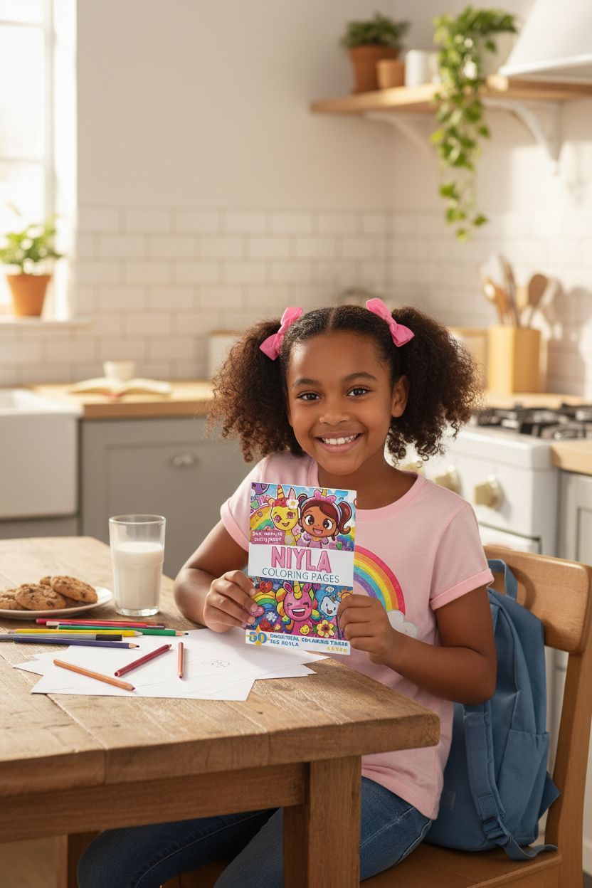 Niyla personal coloring pages