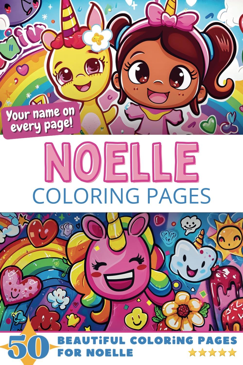 Noelle Coloring Pages Cover