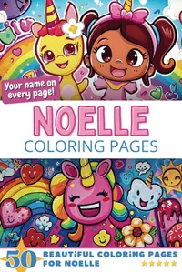 Noelle Coloring Book Cover