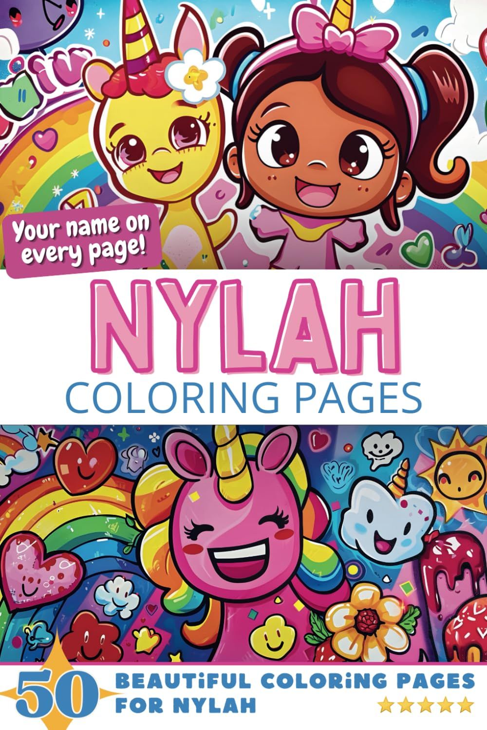 Nylah Coloring Pages Cover