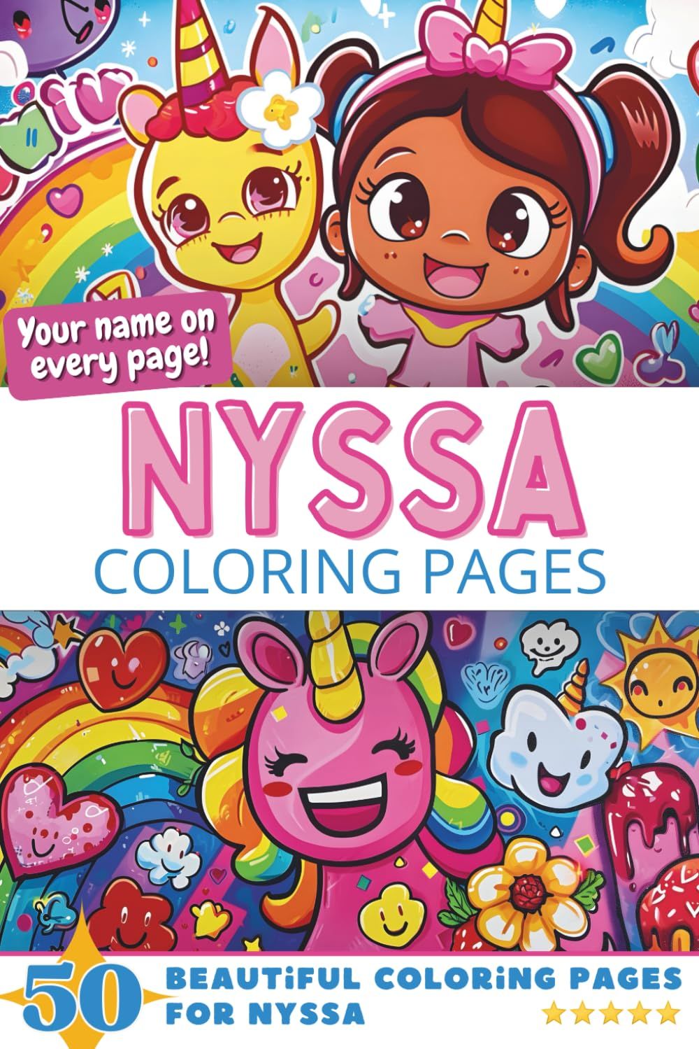 Nyssa Coloring Pages Cover