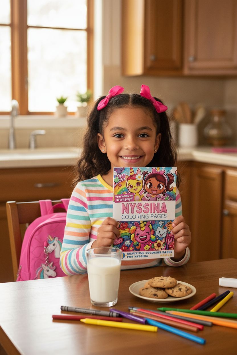 Nyssina personal coloring pages