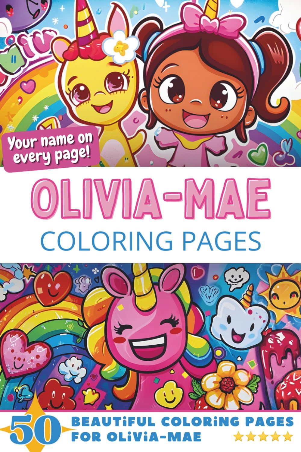 Olivia-Mae Coloring Pages Cover