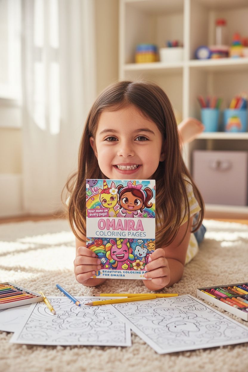 Omaira personal coloring pages