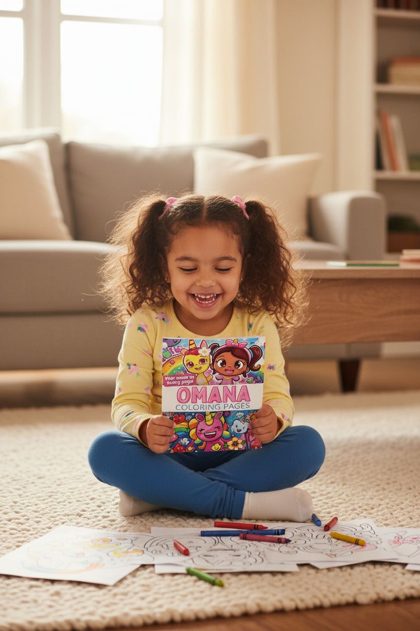 Omana personal coloring pages