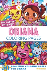 Oriana Coloring Book Cover
