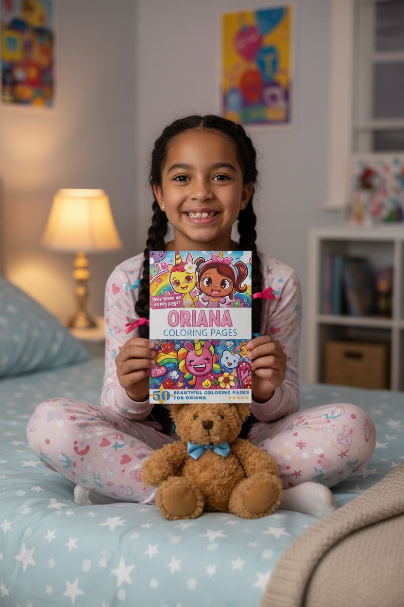 Oriana personal coloring pages