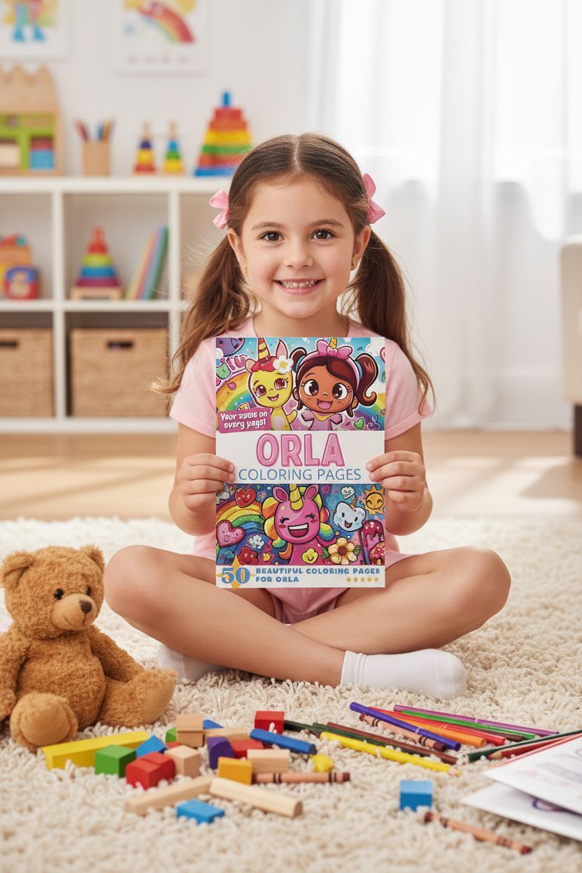 Orla personal coloring pages