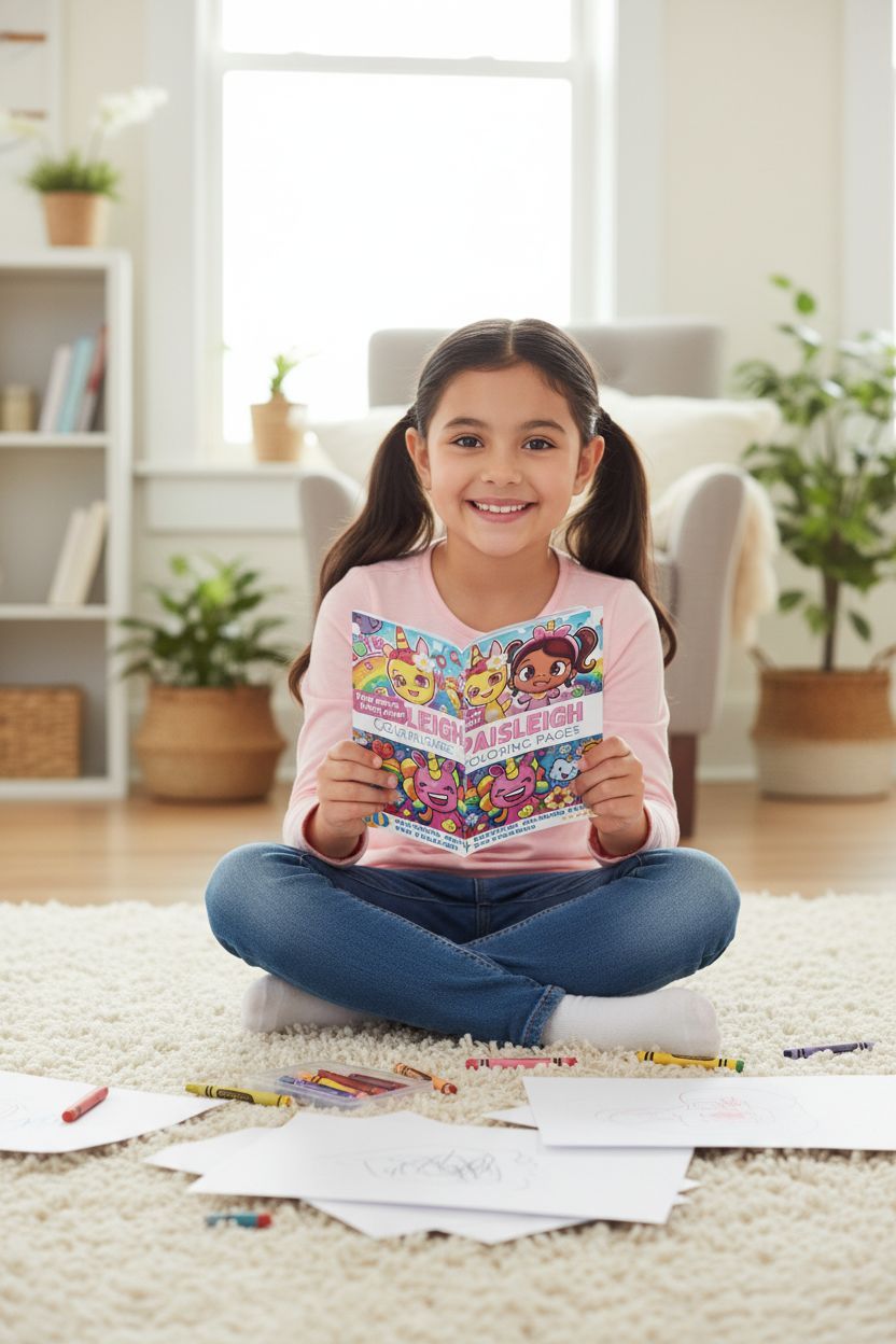 Paisleigh personal coloring pages