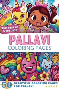 Pallavi Coloring Book Cover