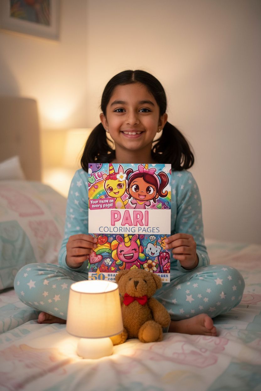 Pari personal coloring pages