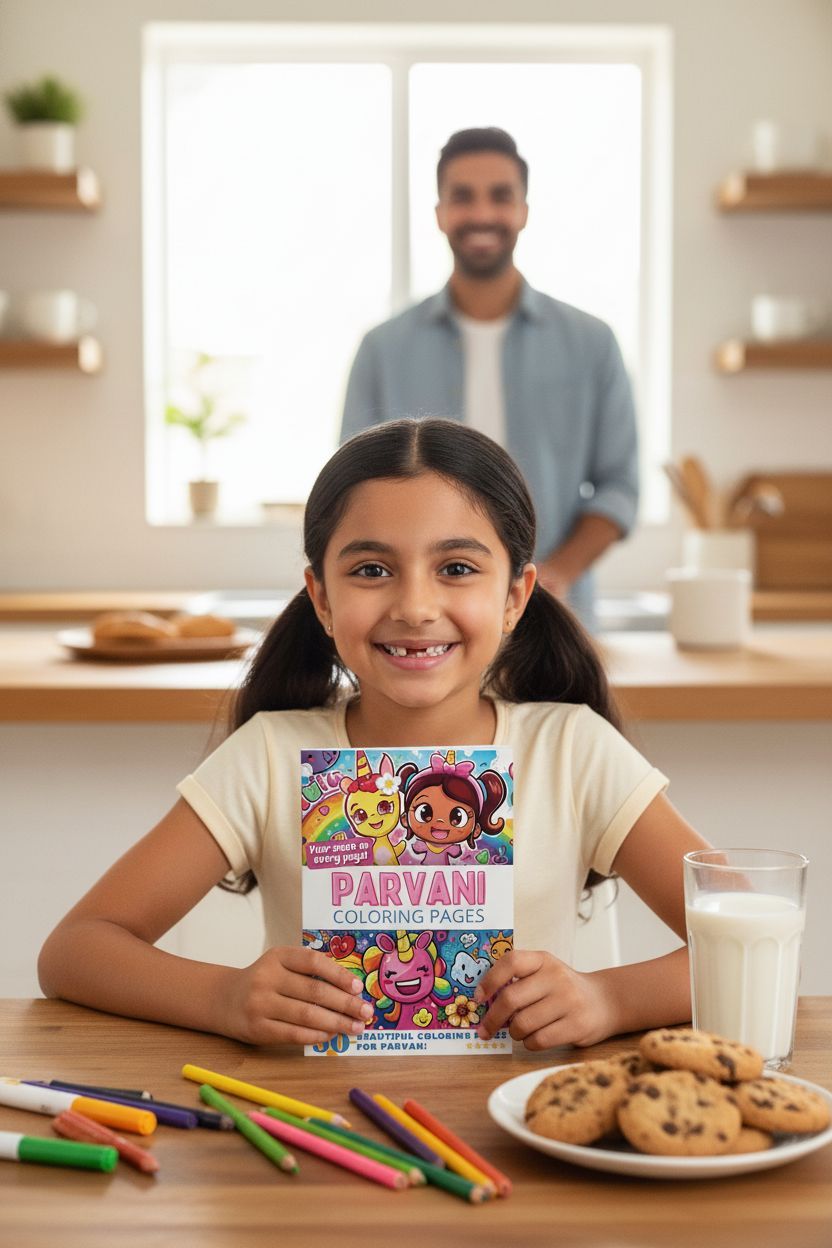 Parvani personal coloring pages