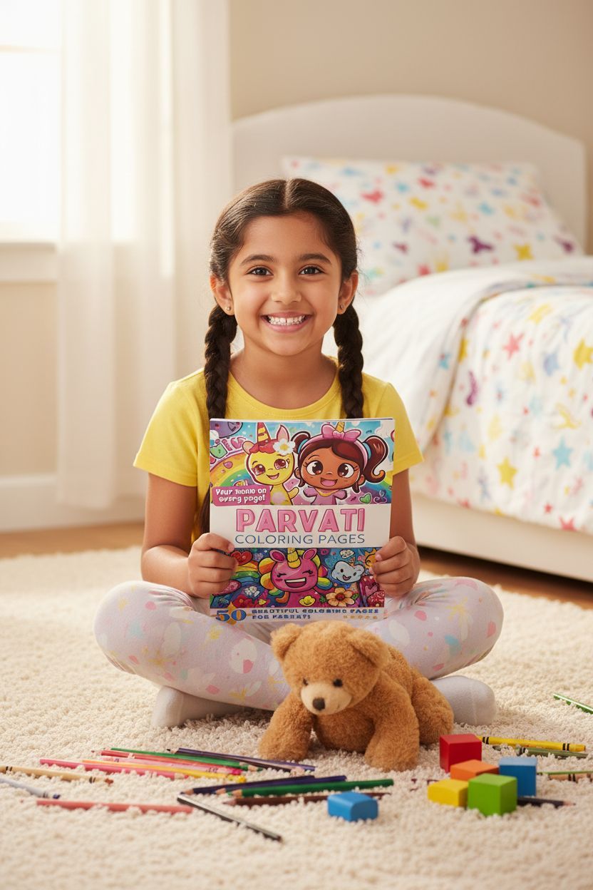 Parvati personal coloring pages