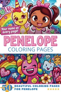 Penelope Coloring Book Cover