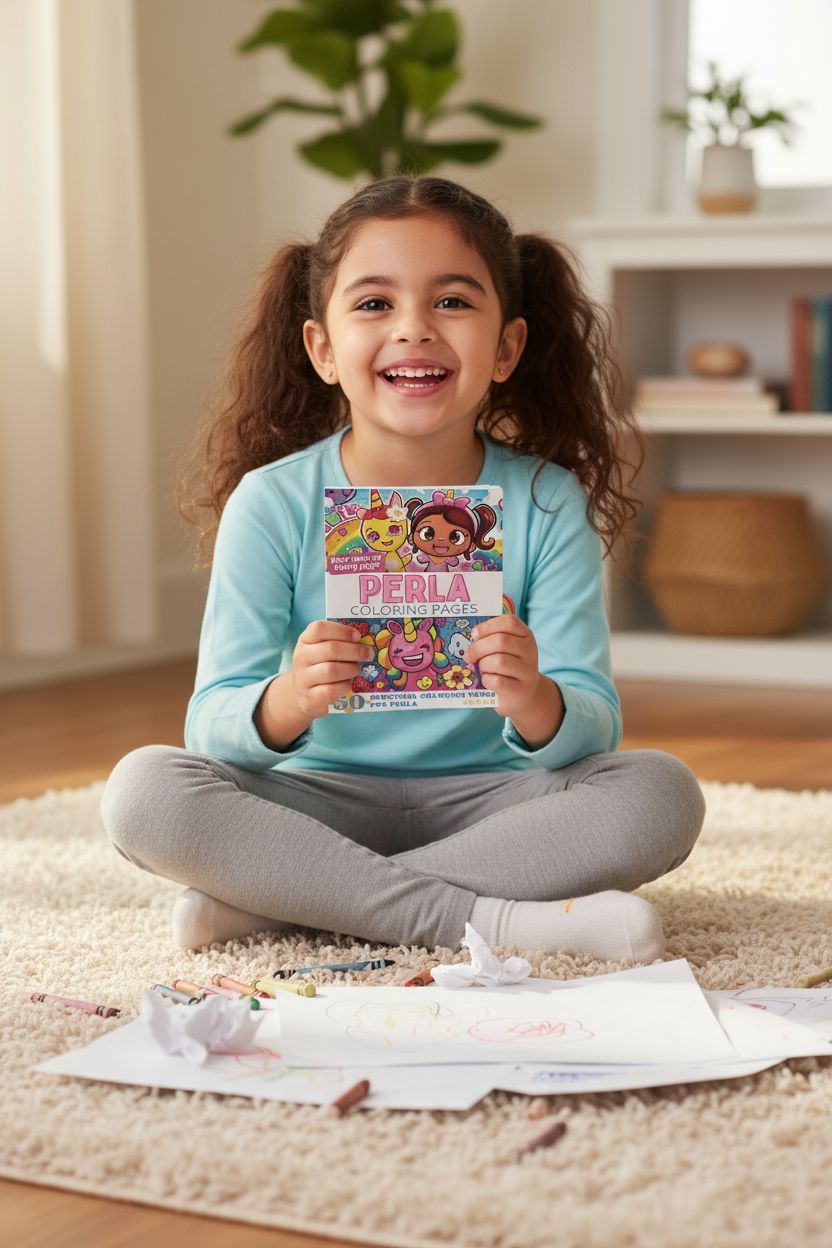 Perla personal coloring pages