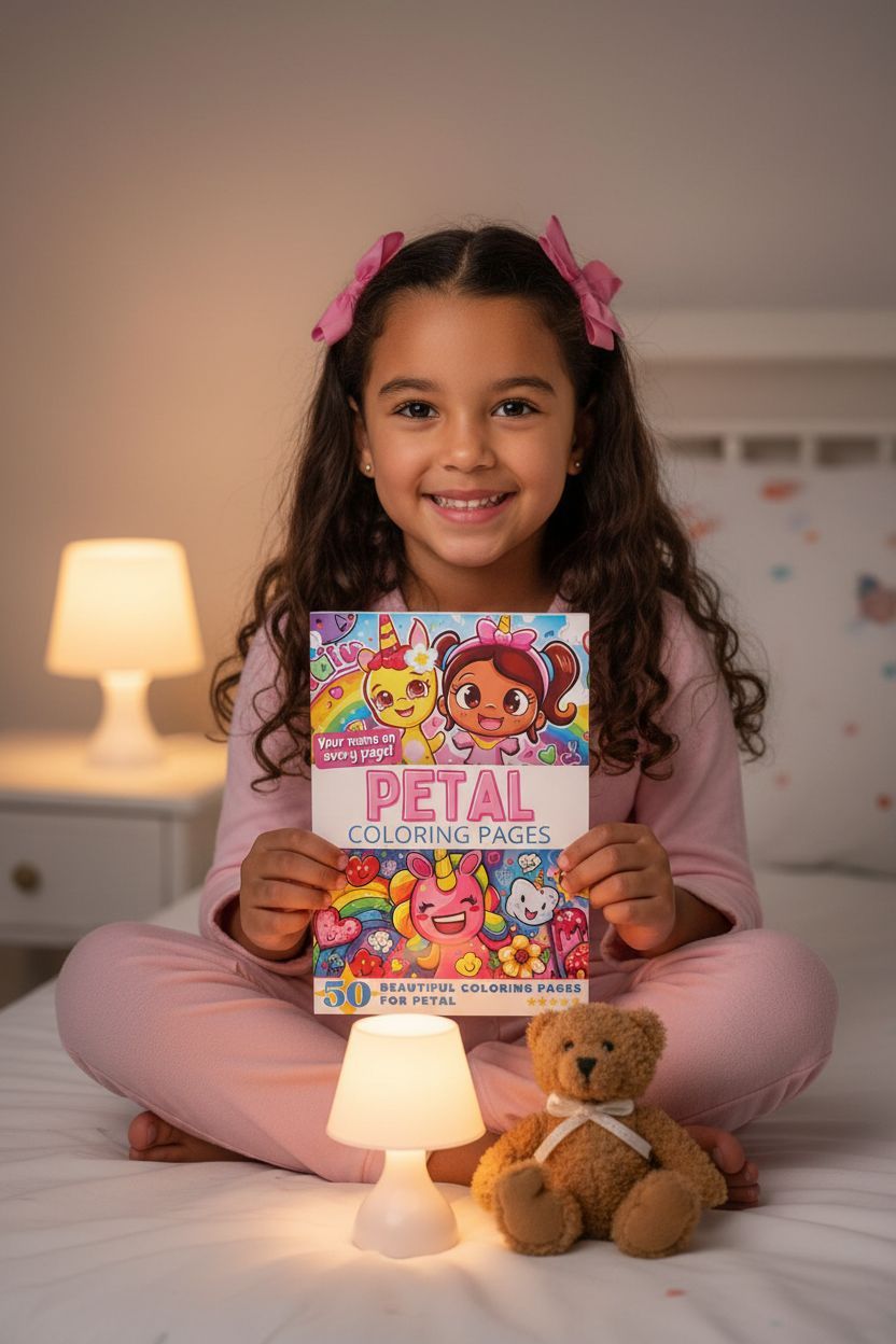 Petal personal coloring pages