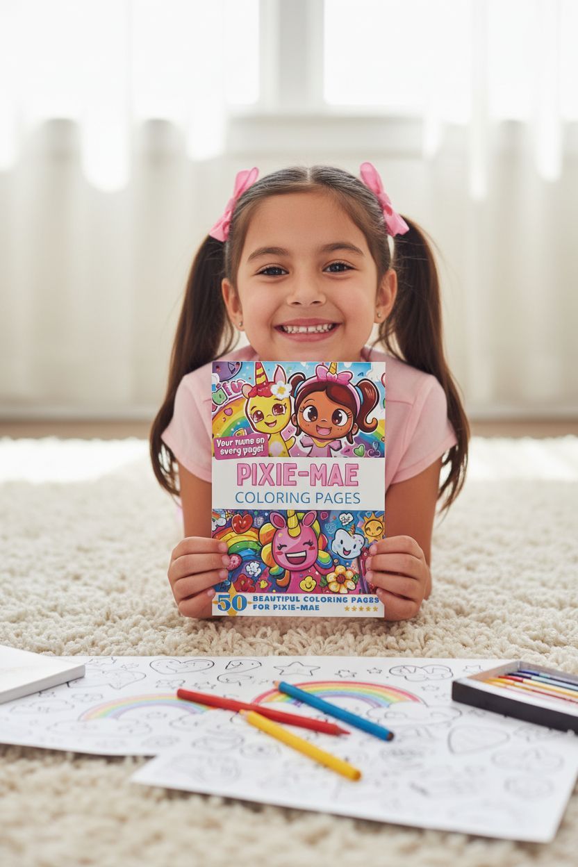 Pixie-Mae personal coloring pages