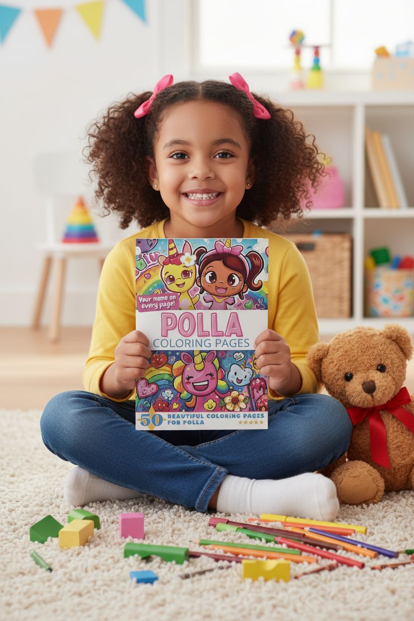 Polla personal coloring pages