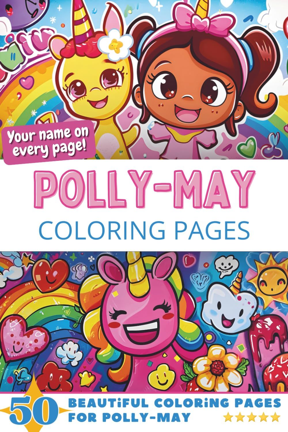 Polly-May Coloring Pages Cover