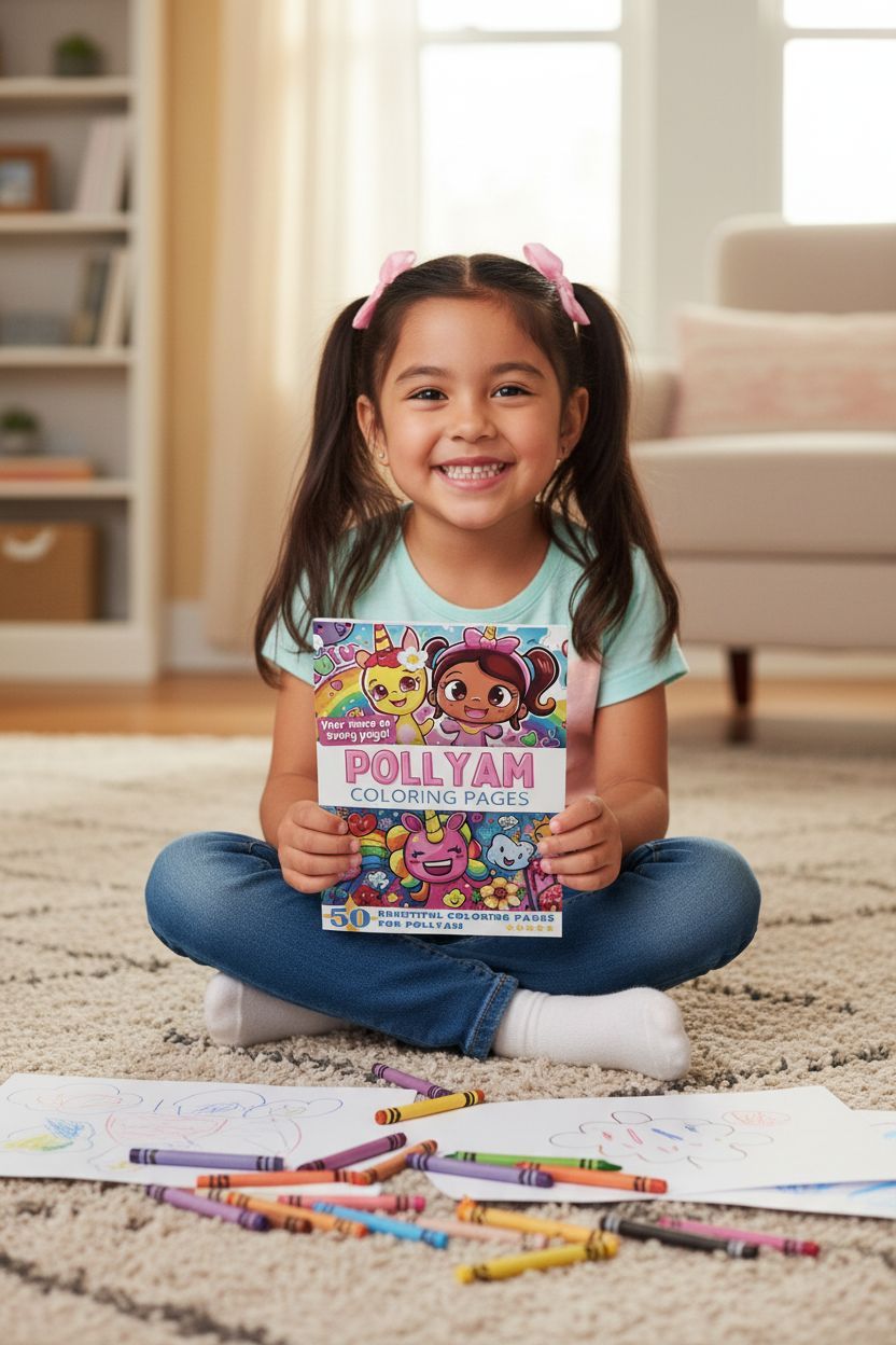 Pollyam personal coloring pages