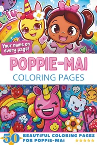 Poppie-Mai Coloring Book Cover