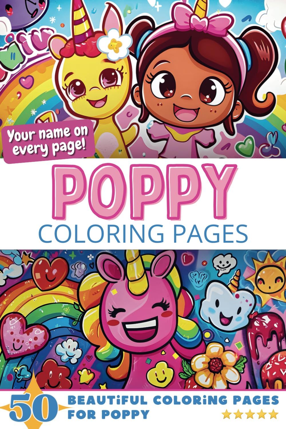 Poppy Coloring Pages Cover