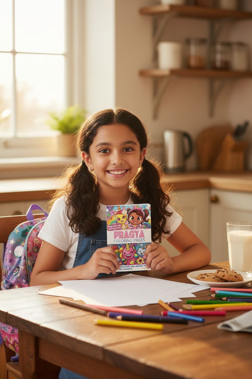 Pragya personal coloring pages