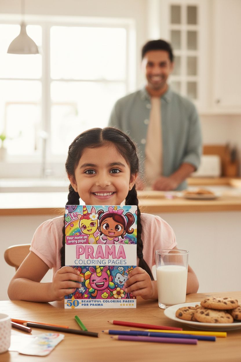 Prama personal coloring pages