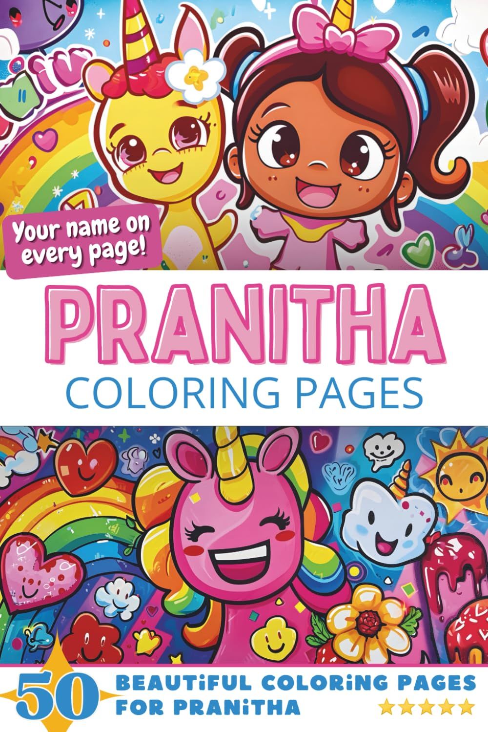 Pranitha Coloring Book Cover