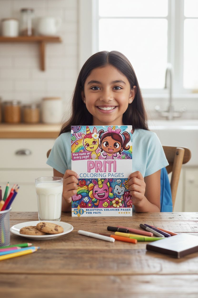 Priti personal coloring pages