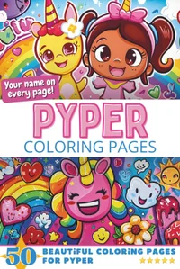 Pyper Coloring Book Cover