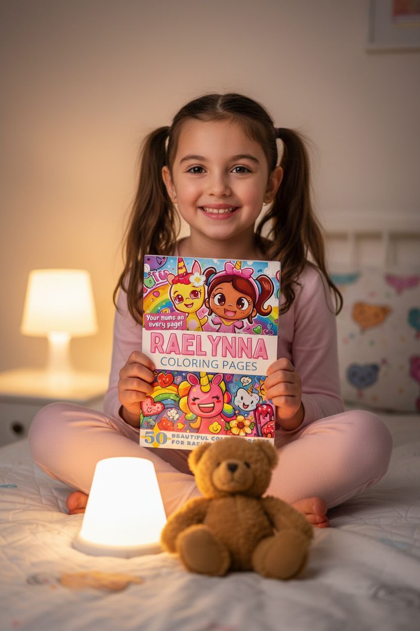 Raelynna personal coloring pages