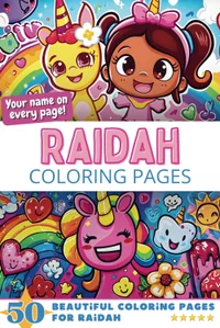 Raidah Coloring Book Cover