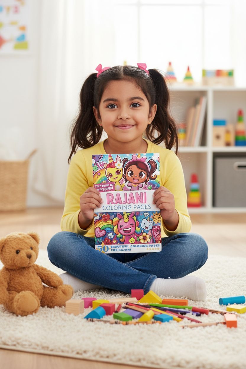 Rajani personal coloring pages