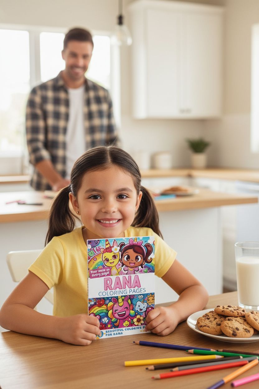 Rana personal coloring pages