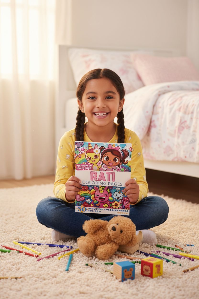 Rati personal coloring pages