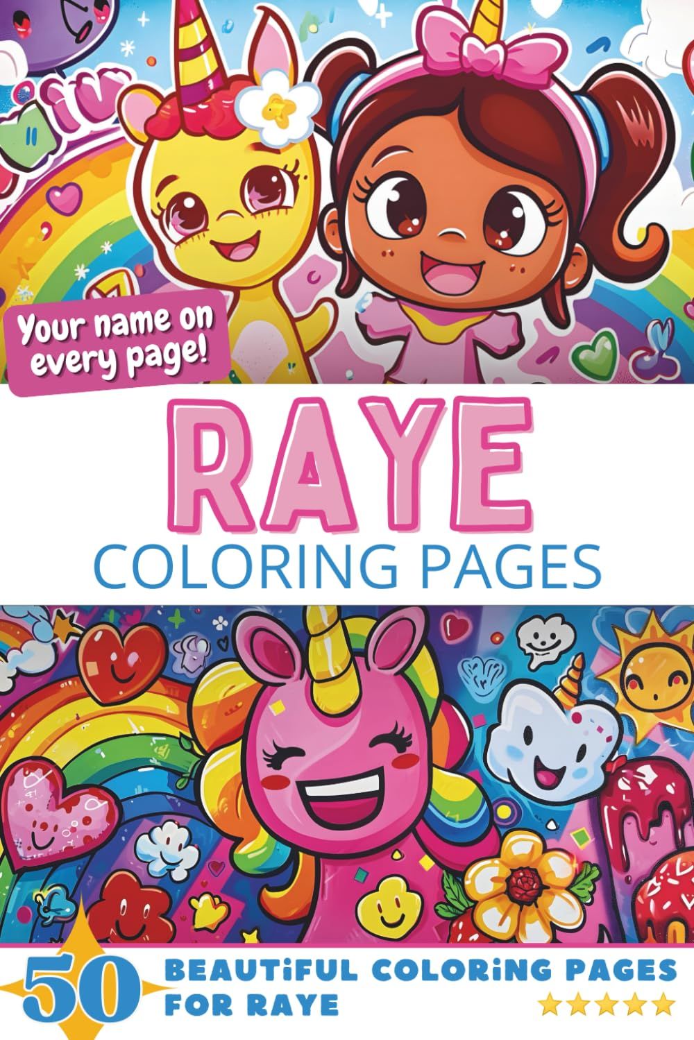Raye Coloring Pages Cover