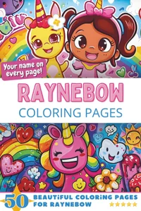 Raynebow Coloring Book Cover