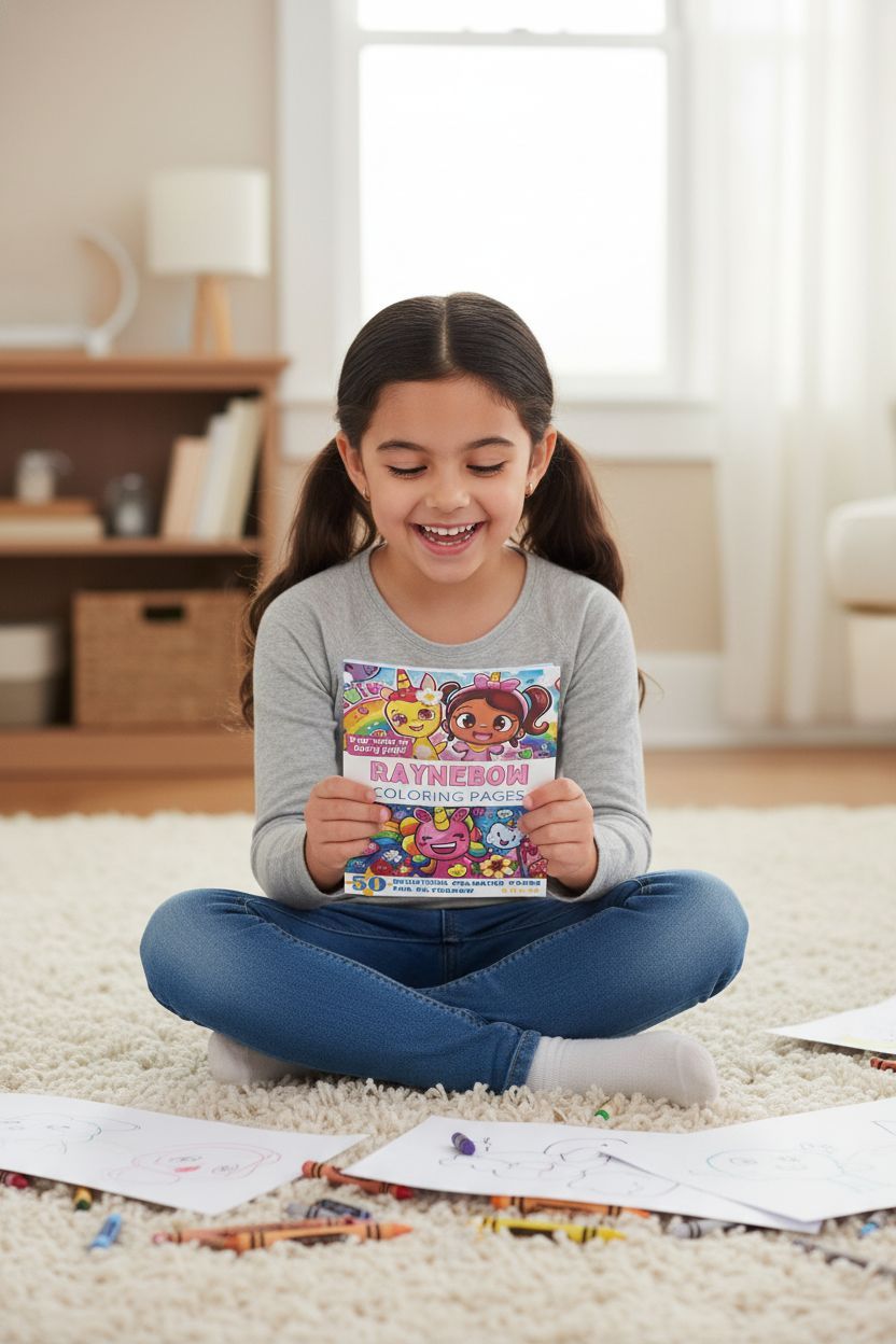 Raynebow personal coloring pages