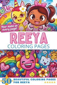 Reeya Coloring Book Cover