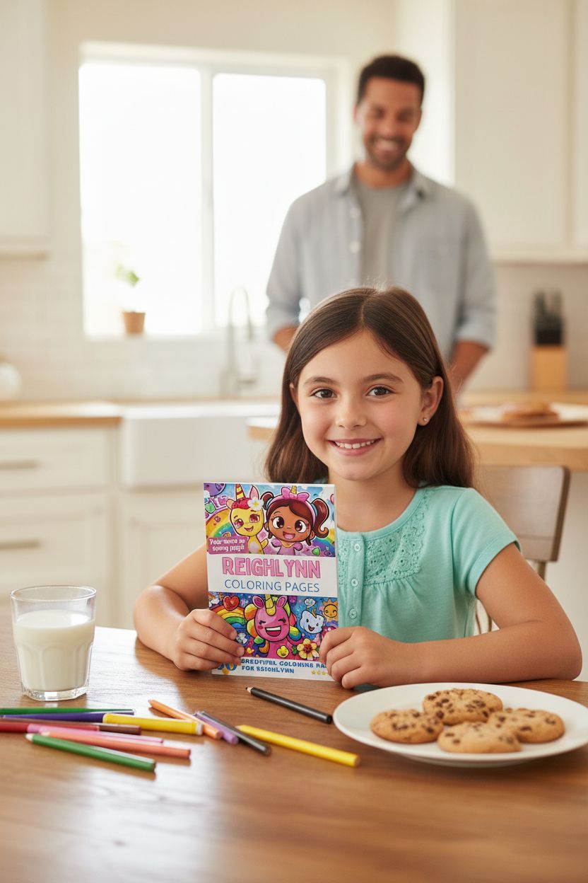 Reighlynn personal coloring pages