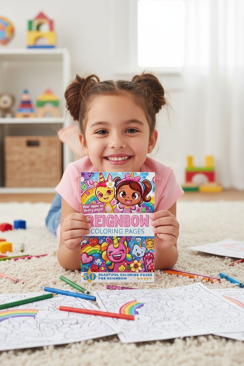 Reignbow personal coloring pages