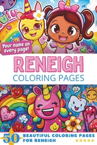Reneigh Coloring Book Cover