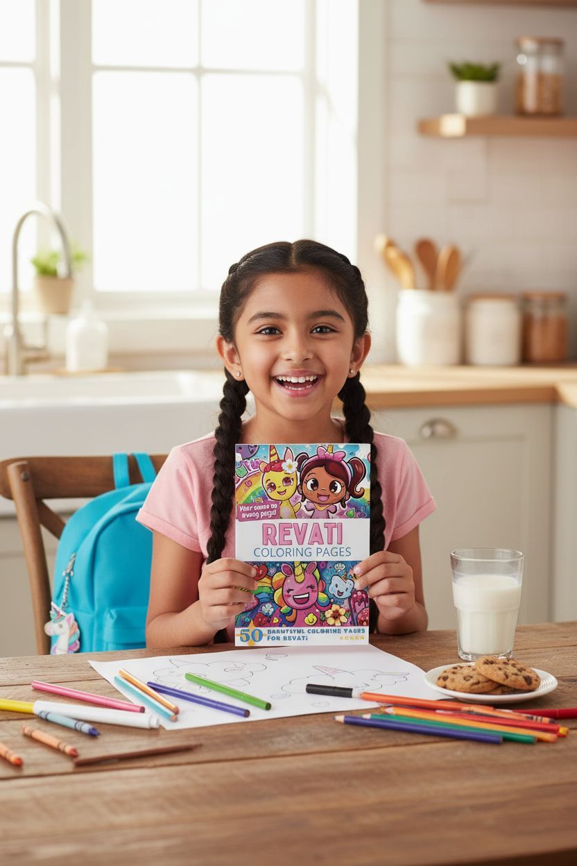 Revati personal coloring pages