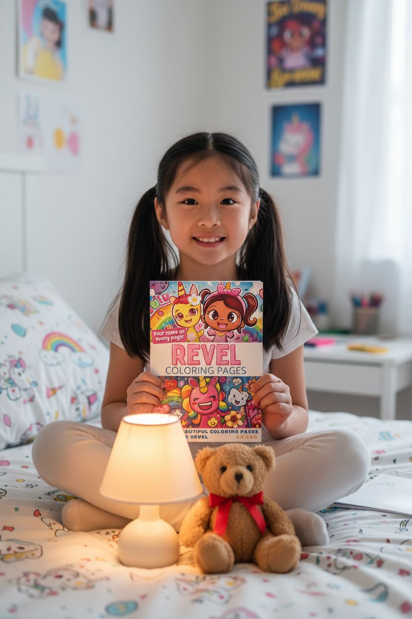Revel personal coloring pages
