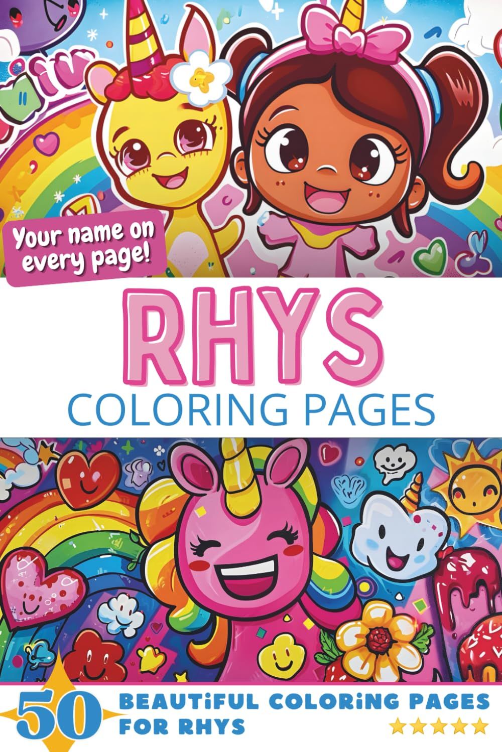 Rhys Coloring Pages Cover