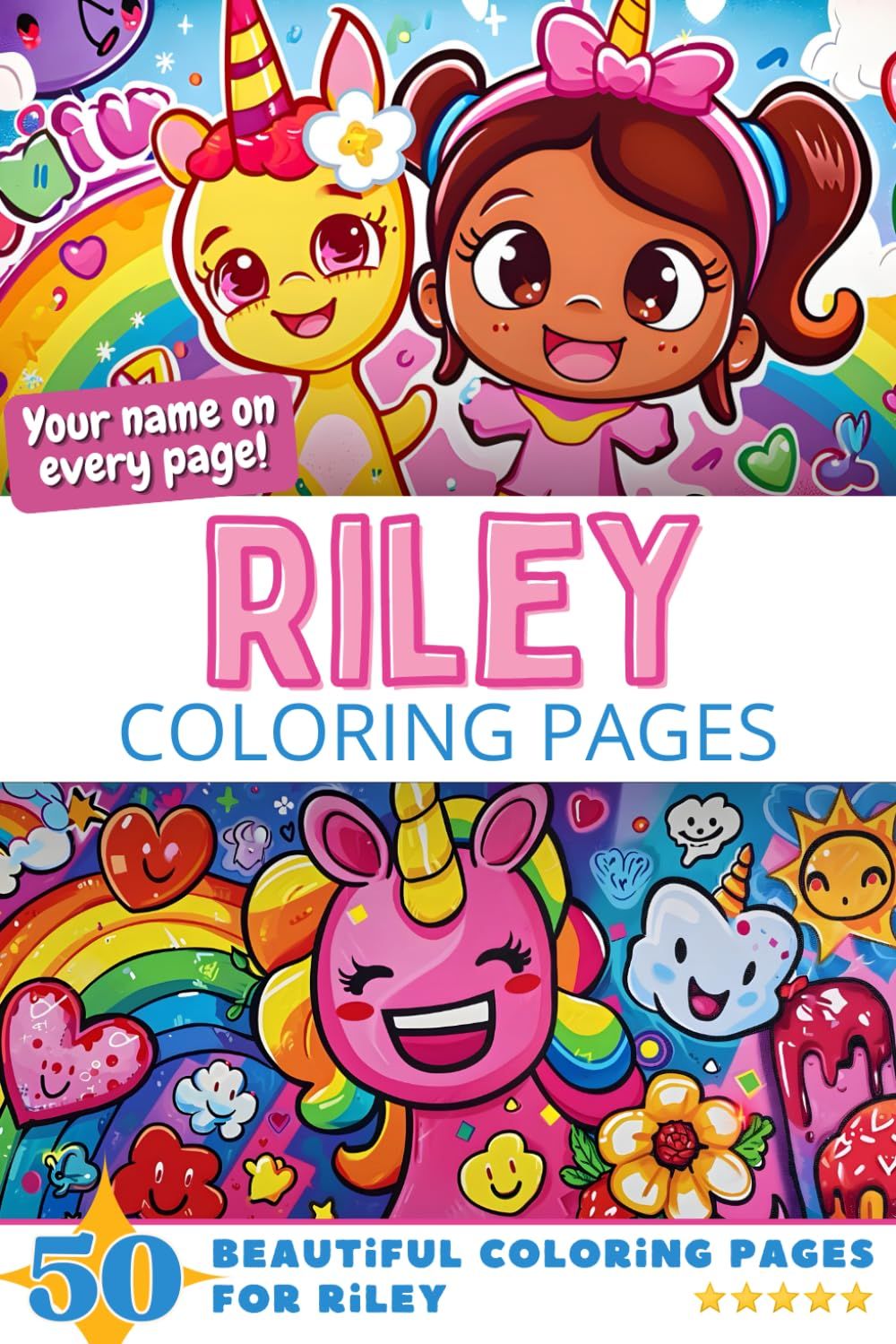 Riley Coloring Pages Cover