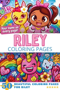 Riley Coloring Book Cover