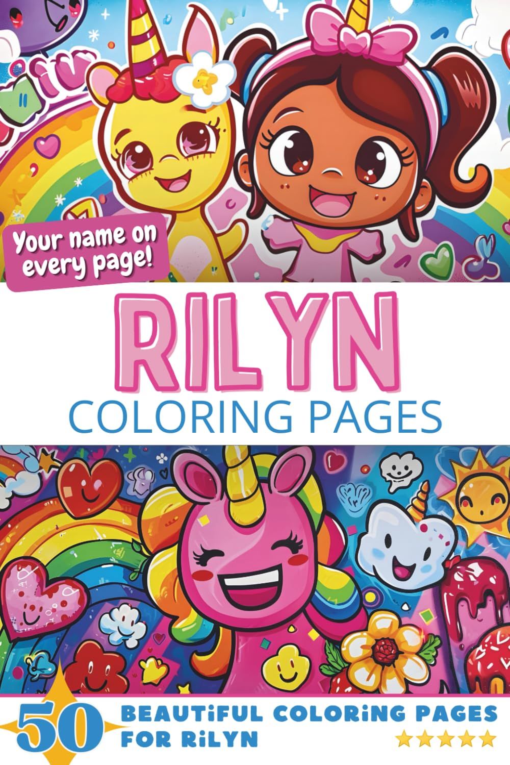Rilyn Coloring Pages Cover