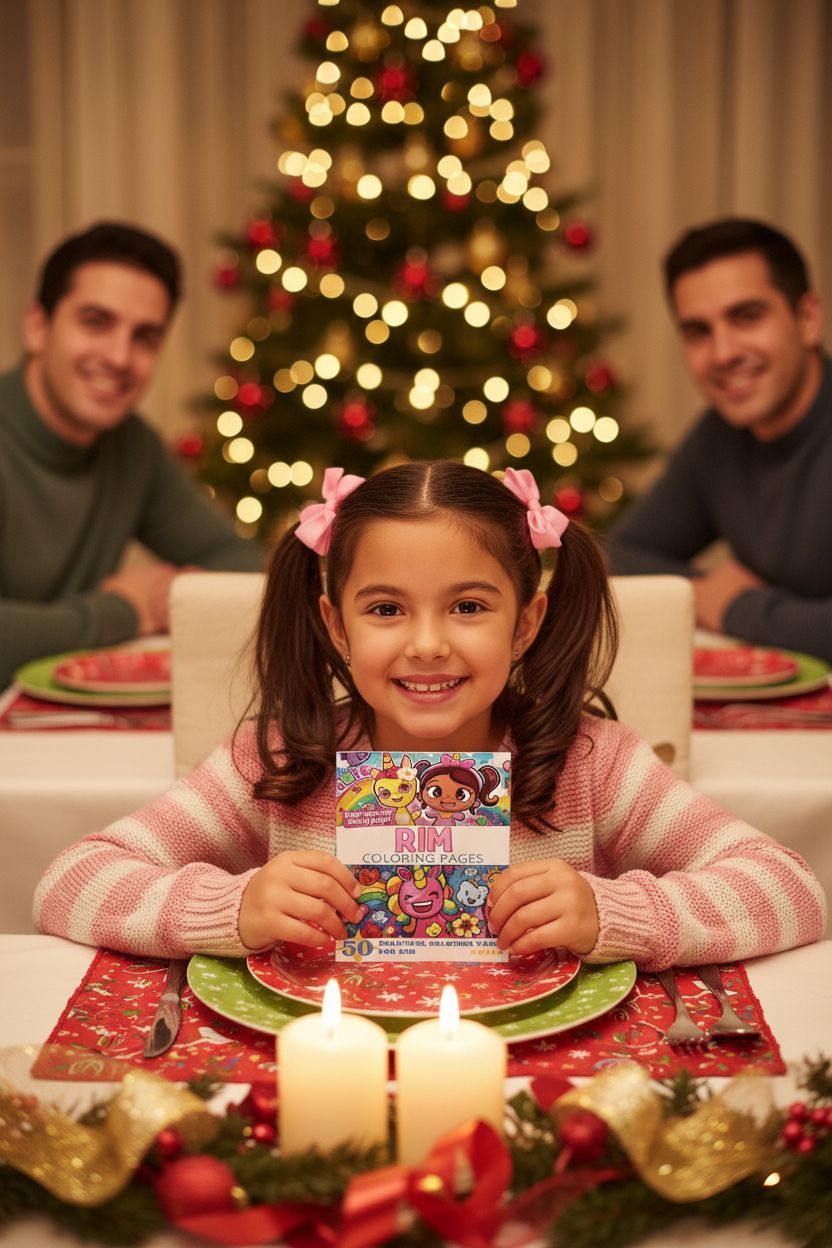 Rim Christmas coloring pages gift